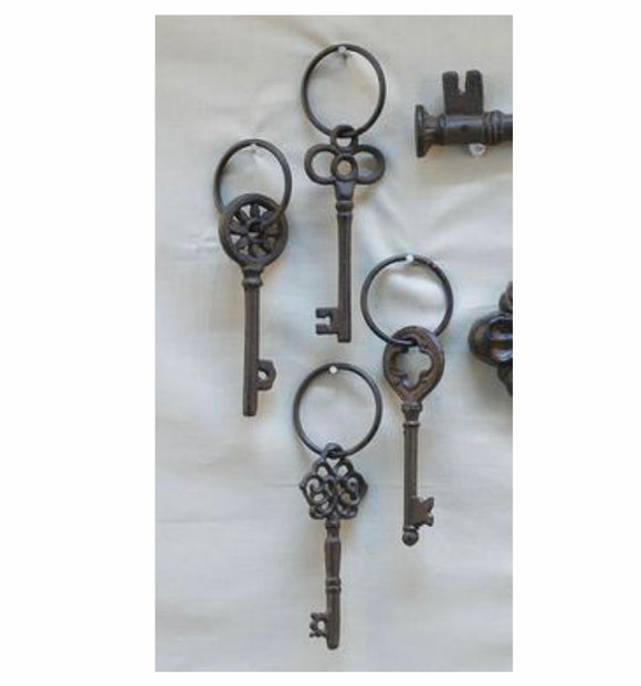 Cast Iron Vintage Metal Keys