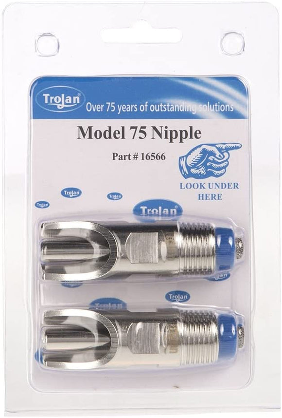Trojan Watering Nipple Model 75, 2pk