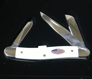 Case Smooth White Stars and Stripes, SS Blade