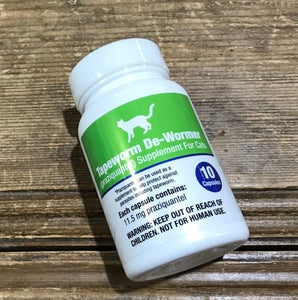 Tapeworm De-Wormer for Cats