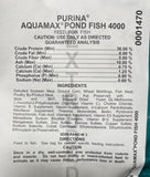 Purina Aquamax Pondfish 4000, 50lb