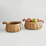 Wooden Chip Basket, Set