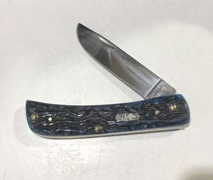 Case Mediterranean Blue Bone, SS Blade