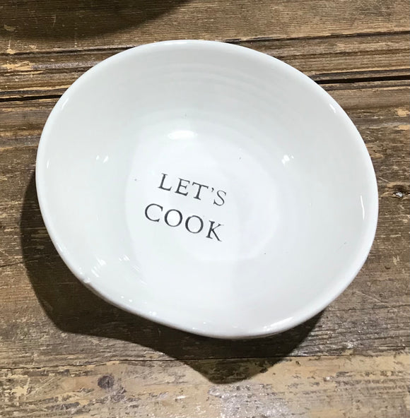 Ceramic Spoon Rest “Let’s Cook”