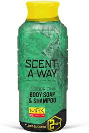 Scent-A-Way MAX Deodorizing Body Soap & Shampoo