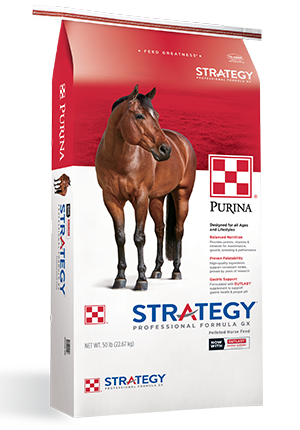 Purina Strategy Professional Formula GX Horse Feed, 50lb