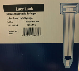 Disposable Syringe, Sterile Lure Lock