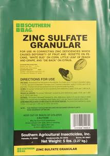 Zinc Sulfate Granular, 5lb