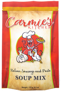 Carmie’s Italian Sausage and Pasta Soup Mix