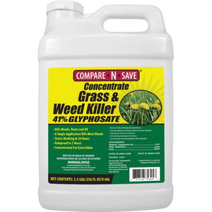 Grass & Weed Killer, 41% Glyphosate, 1gal