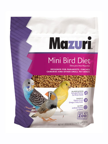 Mazuri Mini Bird Diet, 2lb