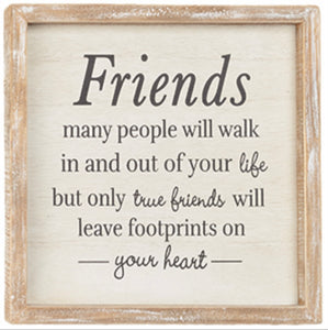 True Friends Sign