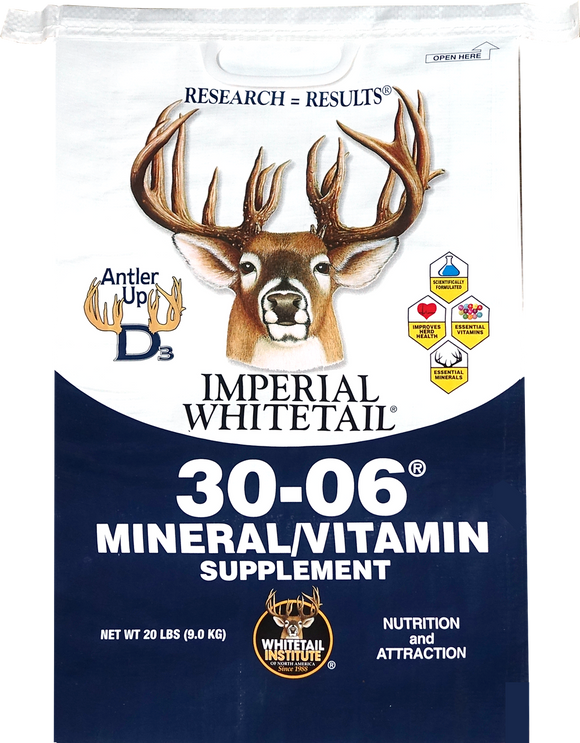 Whitetail Institute 30-06 Mineral/Vitamin Supplement, 20lb