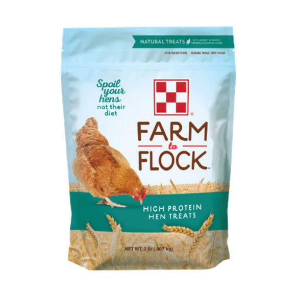 Purina Farm to Flock Protein Blend Hen Treats, 2lb
