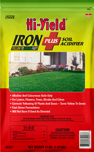 Hi-Yield Iron Plus Soil Acidifier, 4lb