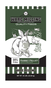 Rabbit Pellets Complete Ration 18%