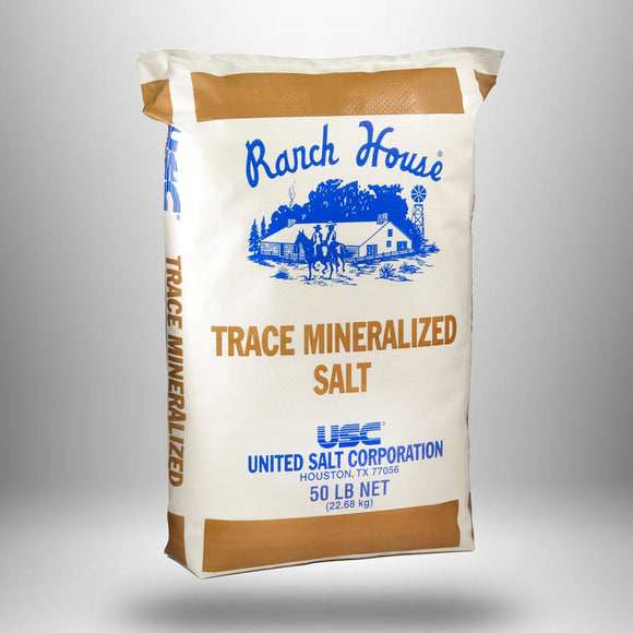 Salt, Trace Mineral Bag, 50lb
