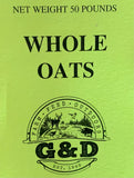 G&D Feed Oats Whole, 50lb