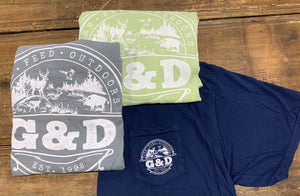 G&D T-Shirts, Adult Comfort Colors