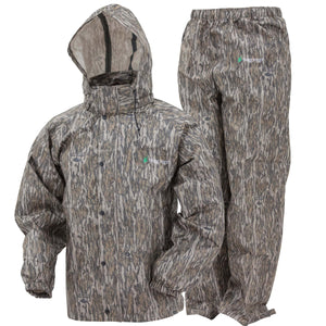 Frog Toggs All Sport Camo Rain Suit, Bottomland