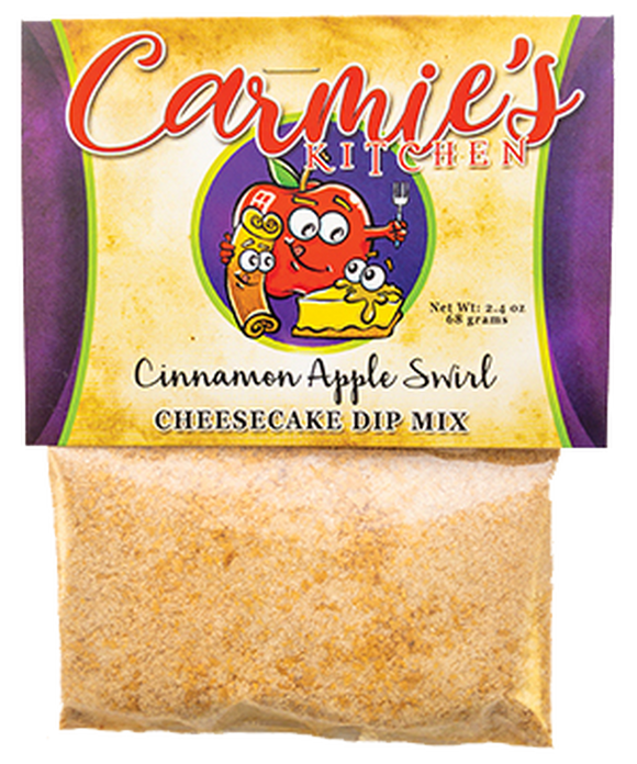 Carmie’s Cinnamon Apple Swirl Cheesecake Dip Mix