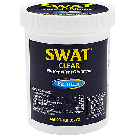 SWAT Clear Fly Repellent Ointment, 7oz