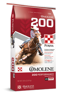 Purina Omolene #200 Performance Horse Feed, 50lb