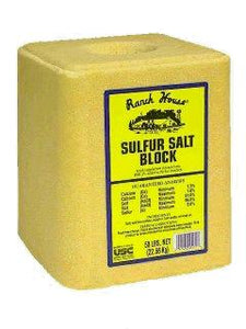 Salt Blocks Sulfur, 50lb