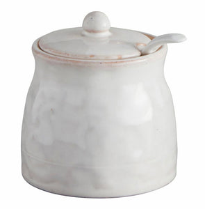 Sugar Bowl with Spoon & Lid