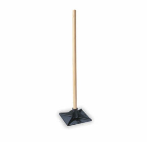 Dirt Tamper, 10x10in Blade, 42in Handle