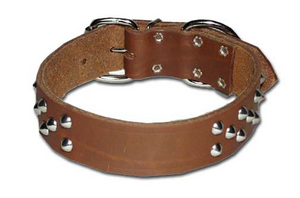 Bully Leather Ornamented Collar