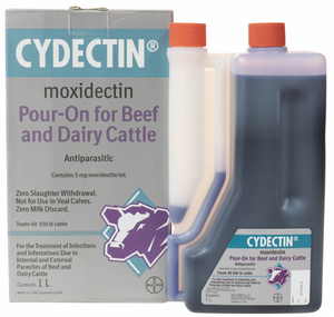 Cydectin (moxidectin) Pour-On for Beef & Dairy Cattle