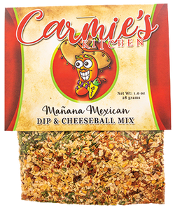 Carmie’s Mañana Mexican Dip & Cheeseball Mix