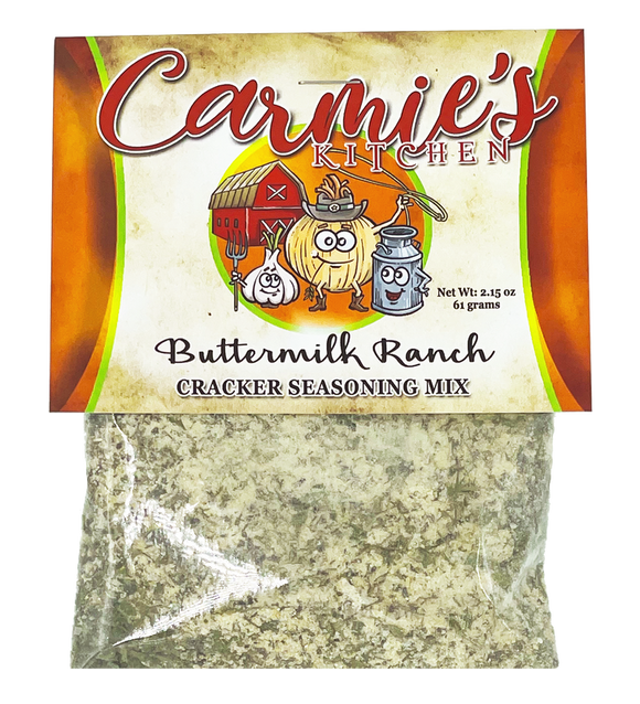 Carmie’s Buttermilk Ranch Cracker Seasoning Mix