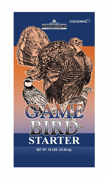Game Bird Starter, Medicated 26%, 50lb