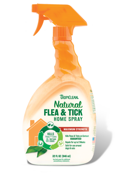 TropiClean Natural Flea & Tick Home Spray, 32oz