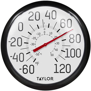 Indoor/Outdoor Thermometer,  13.25”