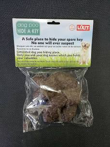 LIXIT Hide-A-Key Dog Poo