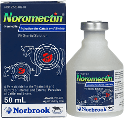 Noromectin (Ivermectin) Injectable, 50ml