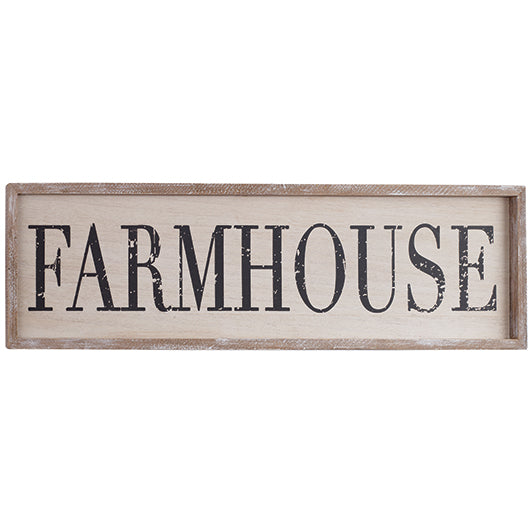 Wood  Farmhouse Sign Large