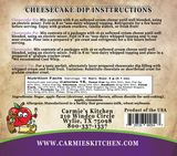 Carmie’s Cinnamon Apple Swirl Cheesecake Dip Mix