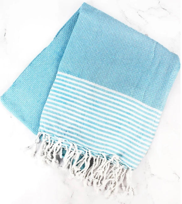 Cotton Throws with Fringe