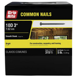Grip Rite Common Nails, 5lb