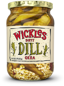Wickles Dirty Dill Okra, 16oz