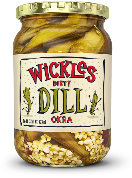 Wickles Dirty Dill Okra, 16oz