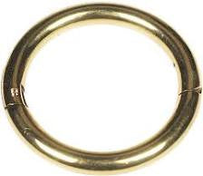 Bull Nose Ring Brass