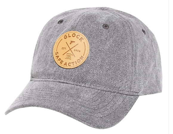Glock Leather Patch Hat