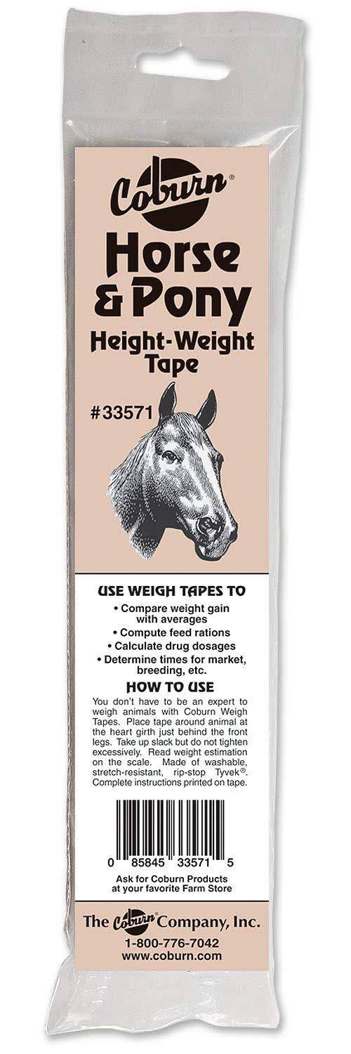 Horse & Pony Height-Weight Tape