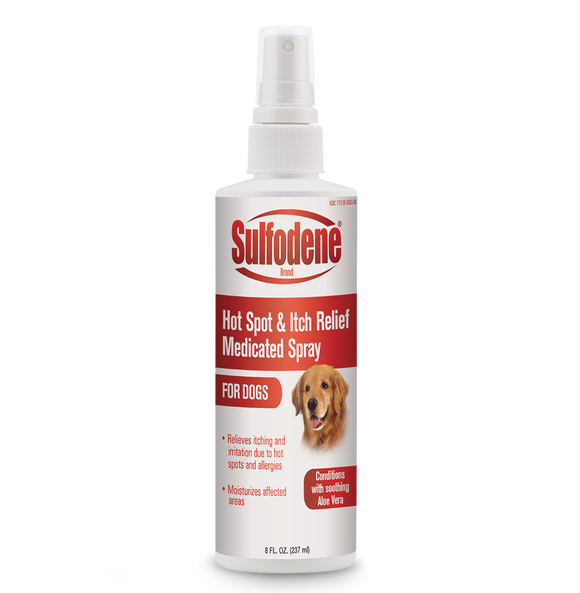 Sulfodene Hot Spot & Itch Relief Medicated Spray, 8oz