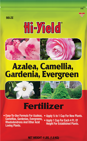Hi-Yield Azalea, Camellia, Gardenia, Evergreen Fertilizer, 4lb
